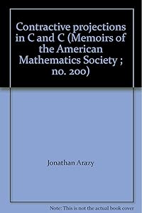 Contractive Projections in C₁ and C₀₀ by Jonathan Arazy