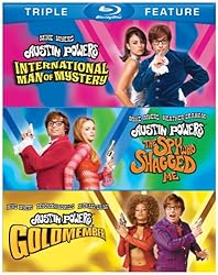 Austin Powers Triple Feature (International Man of Mystery / The Spy Who Shagged Me / Goldmember) [Blu-ray]