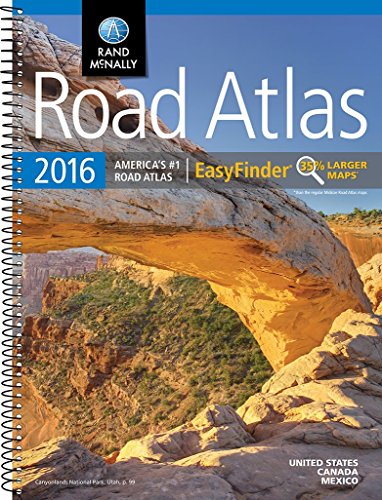 Rand McNally 2016 EasyFinder&reg; Midsize Road Atlas by Rand McNally