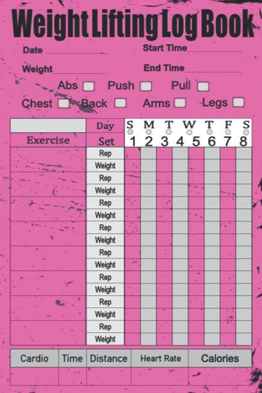 Weight Lifting Log Book: Gym log Book Tracker by joseph a Wolff