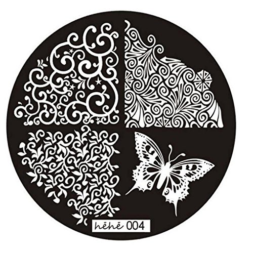 Willtoo 2016 Hot Sell Pattern Nail Art Image Stamp Stamping Plates Manicure Template 004