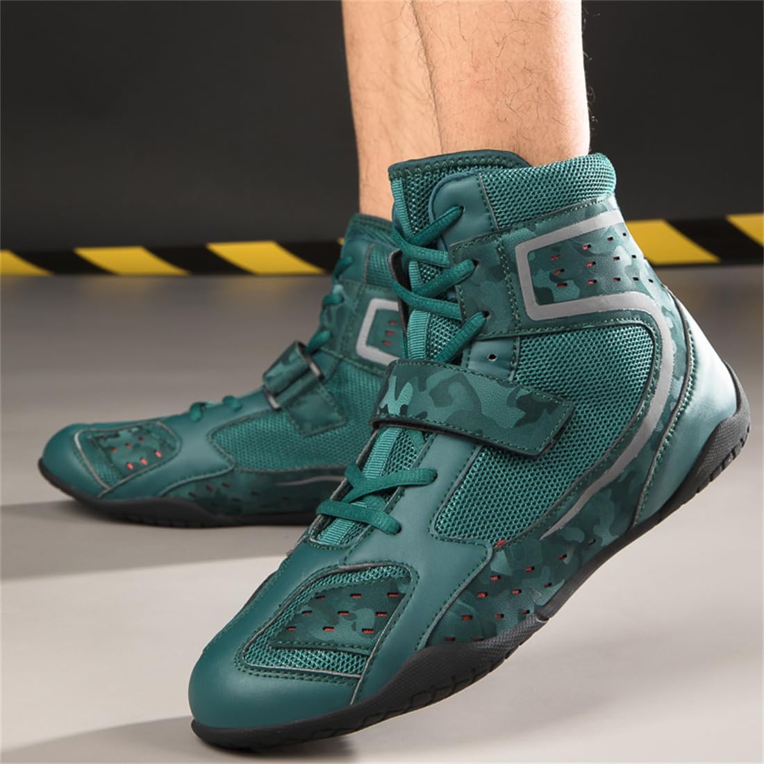 Wrestling Fighting Shoes For Adults Unisex Boxing Fitness Sports Sneakers Youth Boxing Boot Lightweight Mesh Bodybuilding Training Shoes_vogvips.com