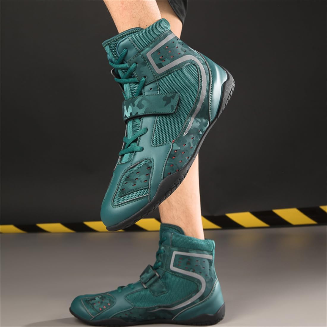 Wrestling Fighting Shoes For Adults Unisex Boxing Fitness Sports Sneakers Youth Boxing Boot Lightweight Mesh Bodybuilding Training Shoes_vogvips.com