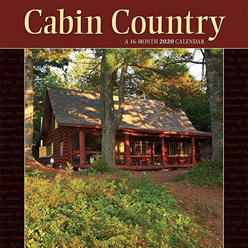 Algopix Similar Product 12 - Cabin Country 2020 12 x 12 Inch Monthly
