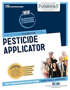 Pesticide Applicator (C-4337): Passbooks Study Guide (4337) (Career Examination Series) by National Learning Corporation