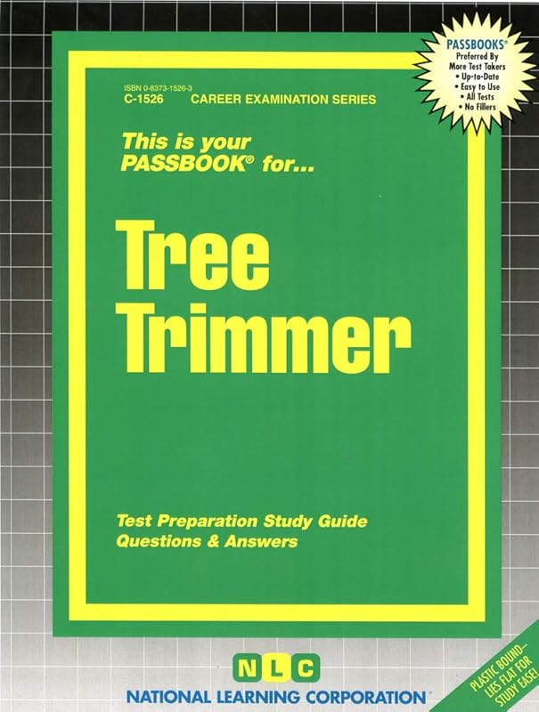 Tree Trimmer(Passbooks) (Career Examination Series) by National Learning Corporation