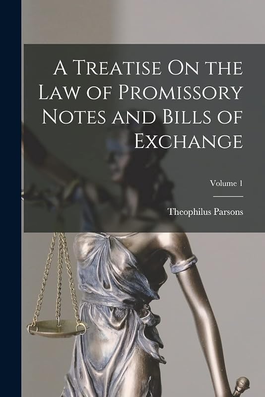 A Treatise On the Law of Promissory Notes and Bills of Exchange; Volume 1 by Theophilus Parsons