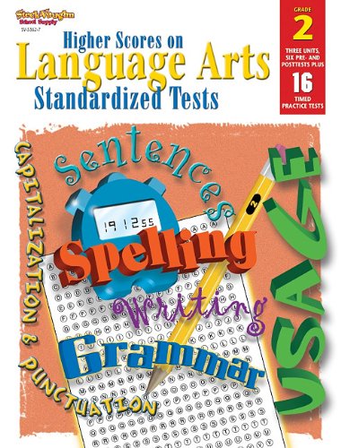 Higher Scores on Language Arts Standard Test Workbook Grade 2 by Steck-Vaughn