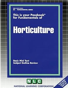 HORTICULTURE (Fundamental Series) (Passbooks)