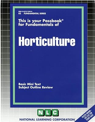 HORTICULTURE (Fundamental Series) (Passbooks)