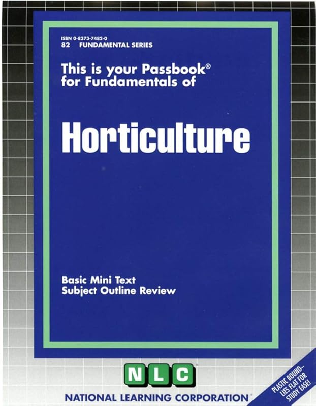 HORTICULTURE (Fundamental Series) (Passbooks) by National Learning Corporation