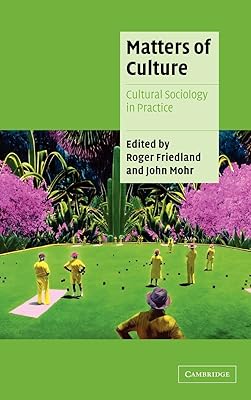 Matters of Culture: Cultural Sociology in Practice (Cambridge Cultural Social Studies)
