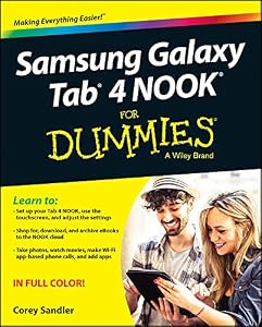 Samsung Galaxy Tab 4 NOOK For Dummies