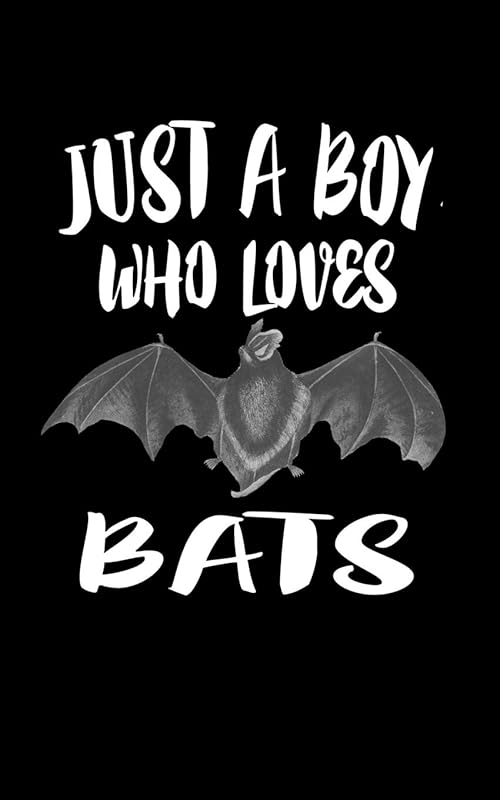 Just A Boy Who Loves Bats: Animal Nature Collection by Marko Marcus