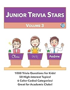 Junior Trivia Stars: Volume 3