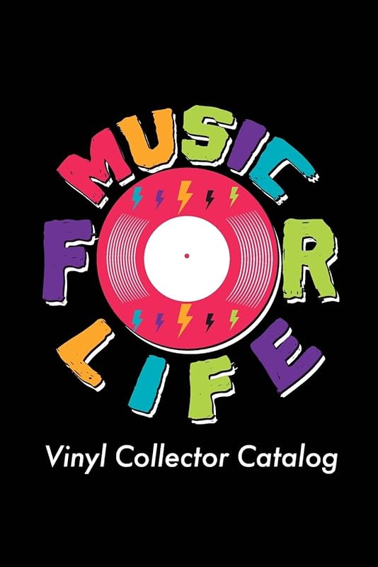 Music For Life Vinyl Collector Catalog: Grab this vinyl record inventory log for your personal music collection, 270 slots for records, 6x9 inches, 100 pages. by Music Time