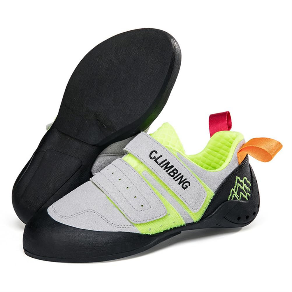 Mens Womens Youth Rock Climbing Shoes Slip On Bouldering Gym Sports Trainers Lightweight Professional Beginners Climbing Sneakers_vogvips.com