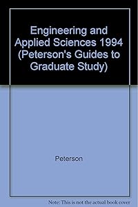 Peterson's Guide to Graduate Programs in Engineering and Applied Sciences 1994 Book 5