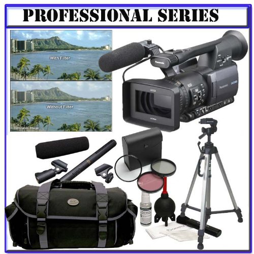 Panasonic Pro AGHMC150 3CCD AVCHD 24fps Camcorder + Willoughby
