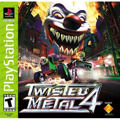 烈火战车4 twisted metal   (ps1)
