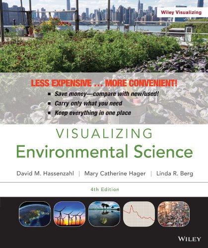 Visualizing Environmental Science 4e Binder Ready Version + WileyPLUS Registration Card by Linda R. Berg