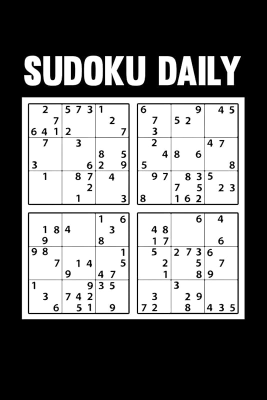 Sudoku Daily: Sudoku easy challenging book for expert Adults children gifts by HOUSE PUBLISHING