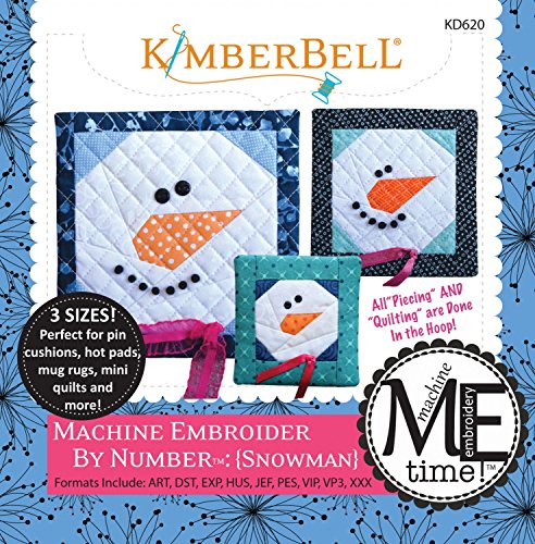 Algopix Similar Product 12 - Kimberbell Embroider by Number Snowman