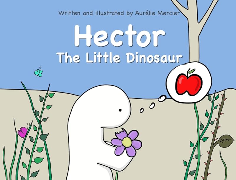 Hector the little dinosaur by Aurelie Mercier