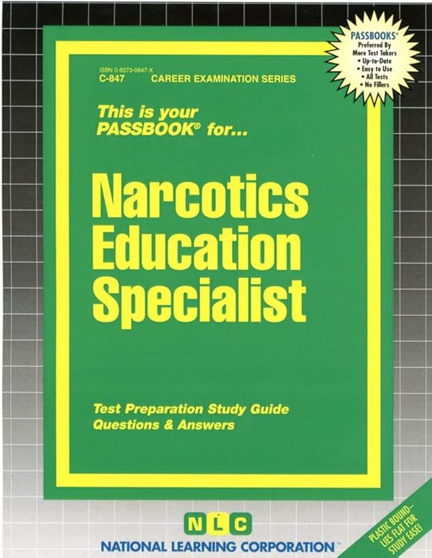Narcotics Education Specialist(Passbooks) (Career Examination Series) by National Learning Corporation