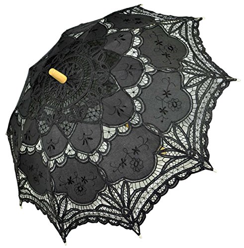 Algopix Similar Product 13 - Vintage Scalloped Trim Lace Bamboo
