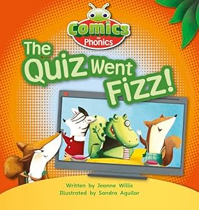 Bug Club Comics for Phonics Reception Phase 3 Set 07 The Quiz Went Fizz (BUG CLUB)
