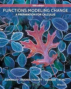 Functions Modeling Change: A Preparation for Calculus