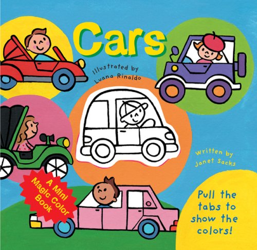 A Mini Magic Color Book: Cars by Janet Sacks