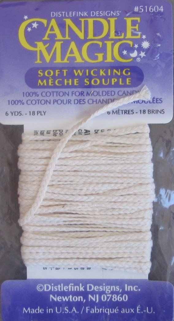 

Candle Magic Soft Wicking: 6 Yards