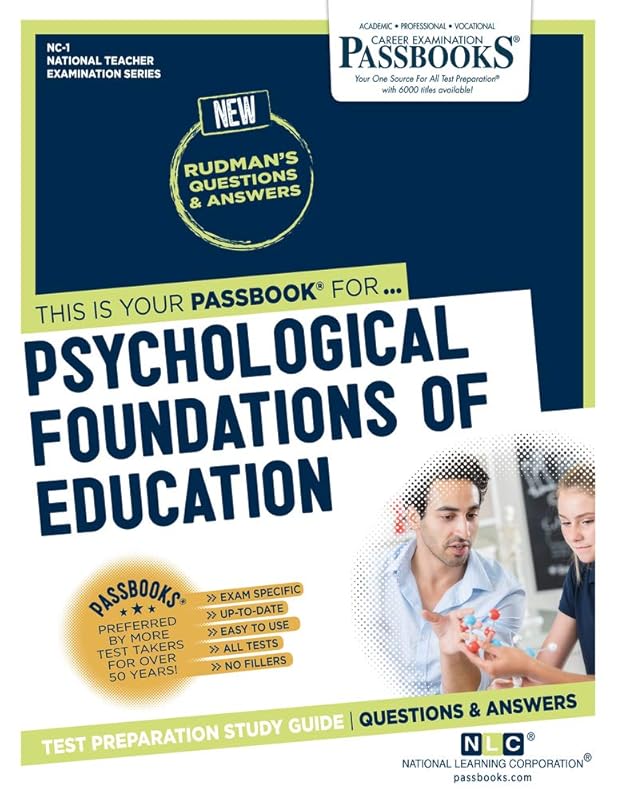 Psychological Foundations of Education (NC-1): Passbooks Study Guide (National Teacher Examination Series (NTE)) by National Learning Corporation