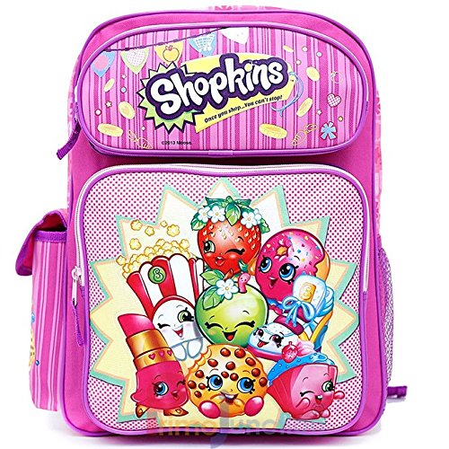 Shopkins Large School Backpack 16