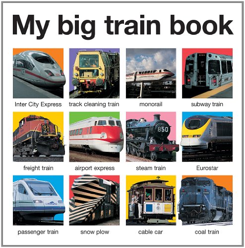 My Big Train Book by Roger Priddy