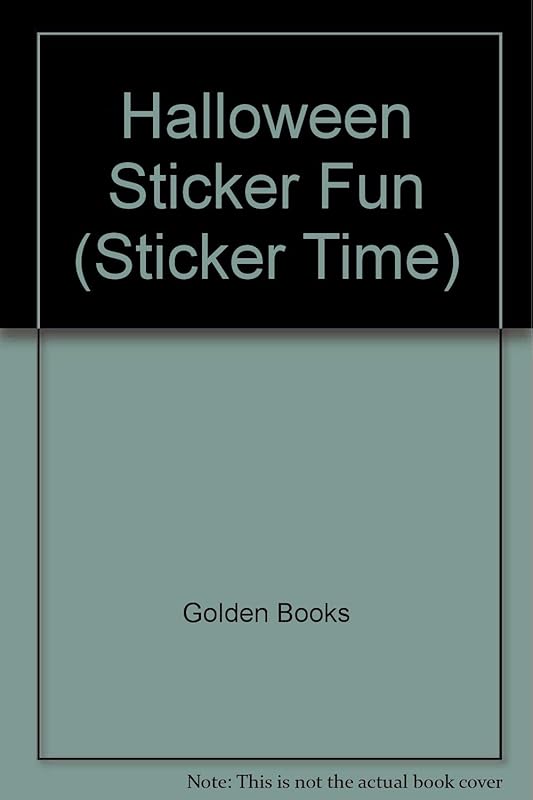 Halloween Sticker Fun (Sticker Time) by Golden Books