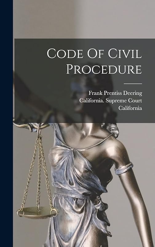 Code Of Civil Procedure by California