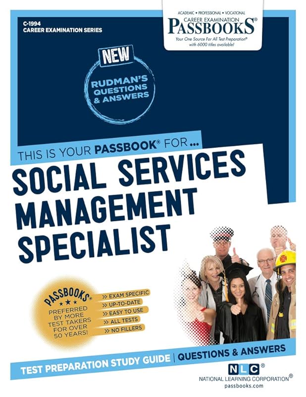 Social Services Management Specialist (C-1994): Passbooks Study Guide (1994) (Career Examination Series) by National Learning Corporation