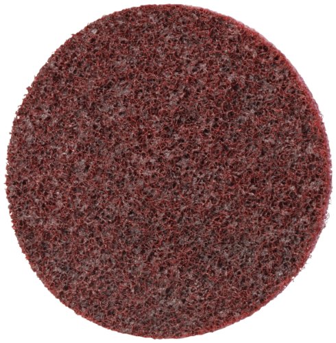 Scotch-Brite(TM) SL Surface Conditioning Disc, Hook and Loop Attachment, Aluminum Oxide, 4-1/2 Diameter, A Medium Grit (Pack of 50)