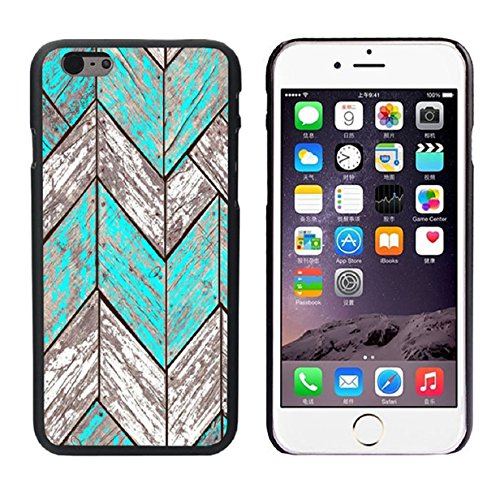 ABC(TM) Fashion Waves Design Wood Style Hard Back Case Cover Skin For iPhone 6 Plus 5.5''