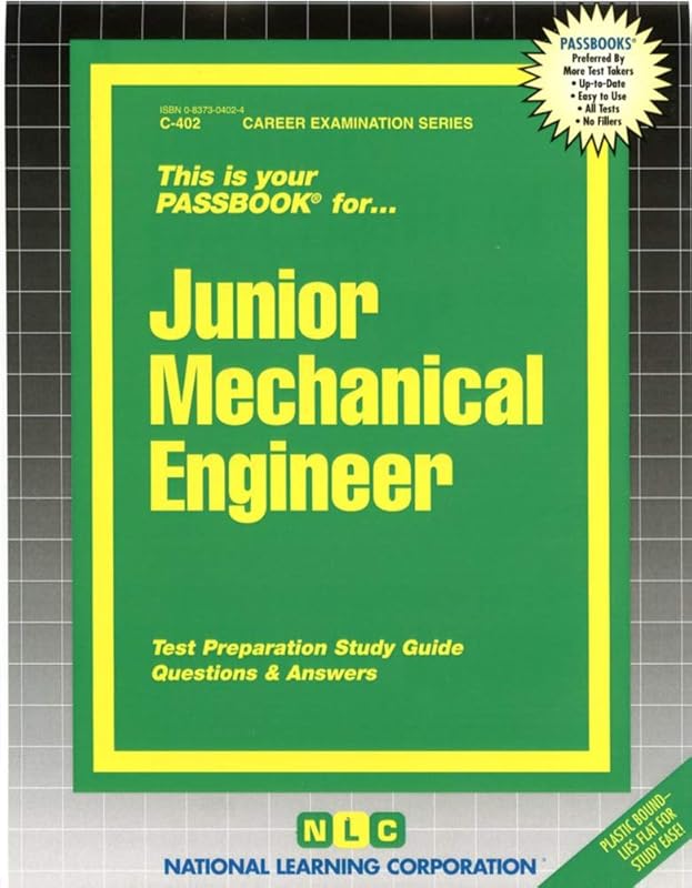 Junior Mechanical Engineer (Career Examination Series) by National Learning Corporation