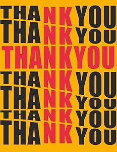 Thank You Christian Inspirational Notebook: 100 Pages 8.5" X 11" Wide Ruled Line Paper by Rwg