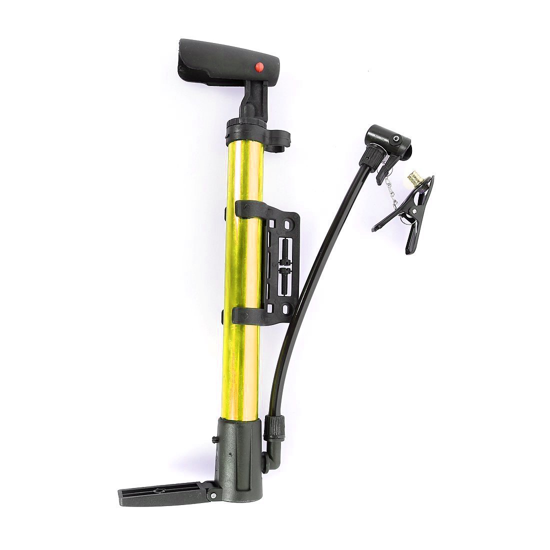 

Nexify Mini Portable Bike Bicycle Air Pump Tire Inflator + Bike Chainstay Protector
