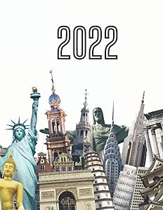 2022 Goal Planner, Weekly & Monthly, 8.5" x 11", Travel by Leah Y. Castleberry