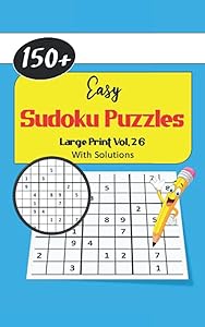 Easy Sudoku Puzzles: Large Print Puzzle Activity Paperback Book For Adults And Kids Vol. 26 by Allayas Inc.