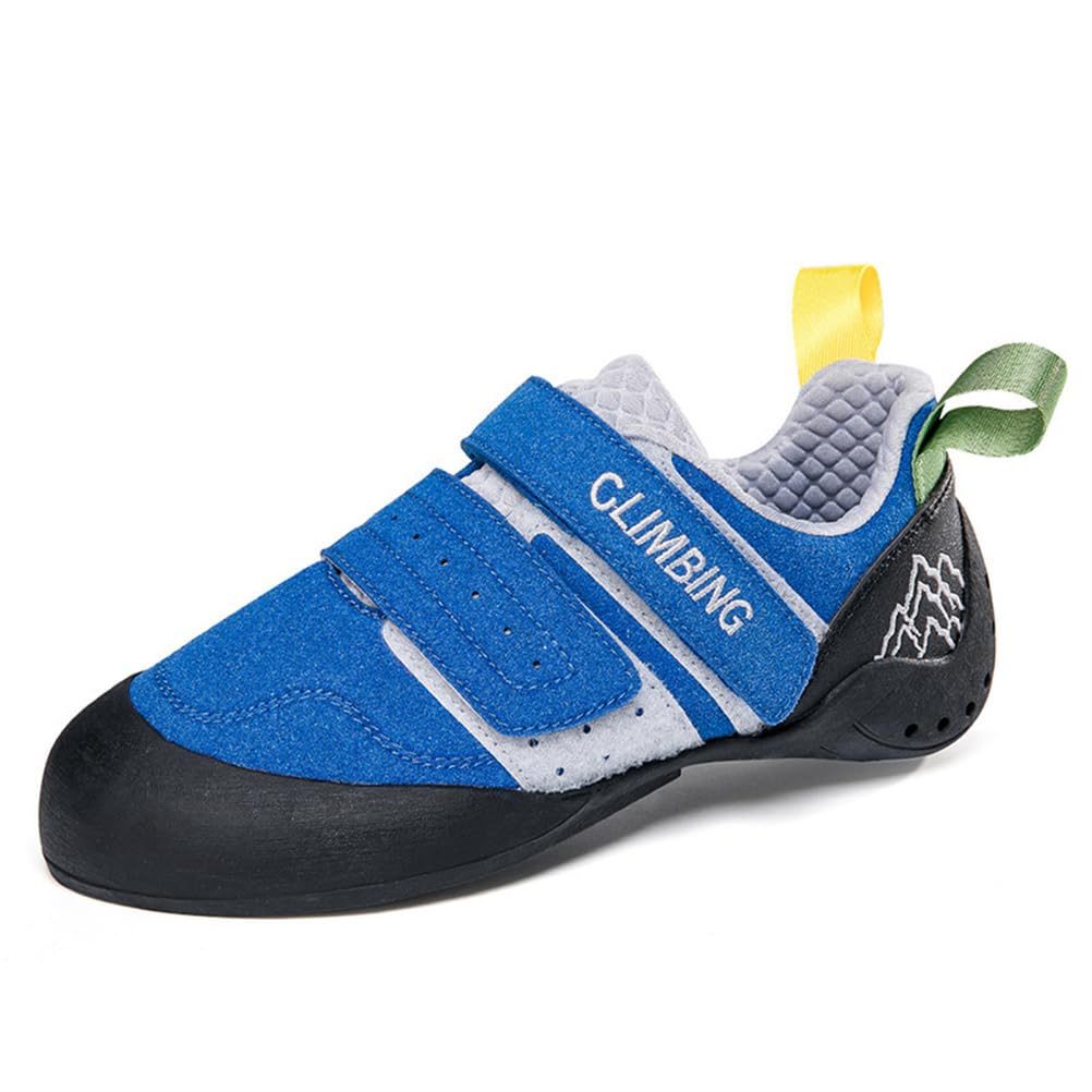 Mens Womens Youth Rock Climbing Shoes Slip On Bouldering Gym Sports Trainers Lightweight Professional Beginners Climbing Sneakers_vogvips.com