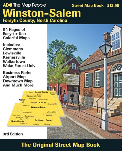 Winston-salem-forsyth County, N. C. Atlas by Adc The Map People