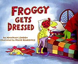 Froggy Gets Dressed (Book and Frog)